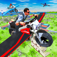 Fly Motorbike Real Simulator